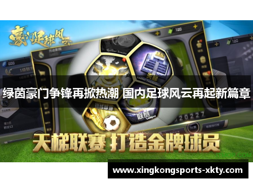 绿茵豪门争锋再掀热潮 国内足球风云再起新篇章